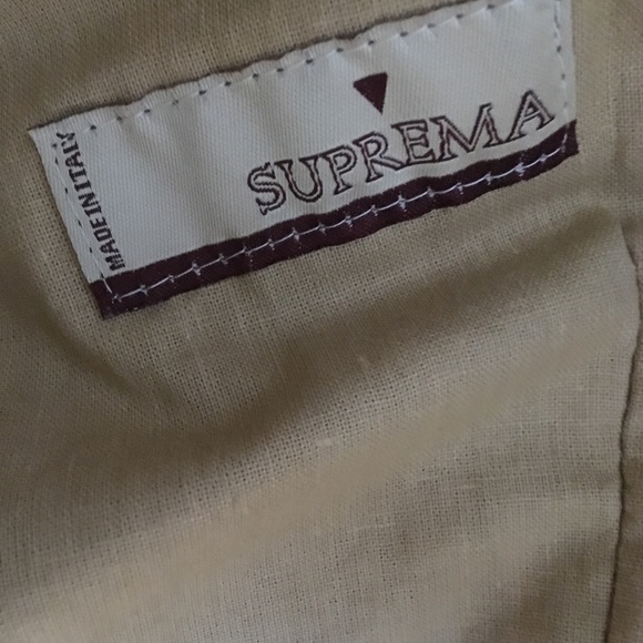 Vintage Italian leather bomber jacket - Picture 5 of 5